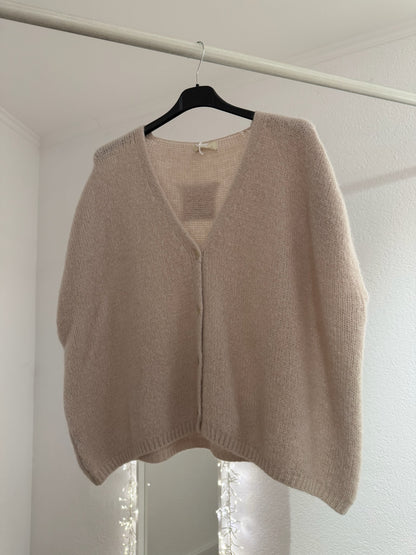 Oversized Strickpullunder versch. Farben