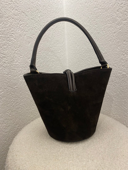 Kleine schicke Wildledertasche