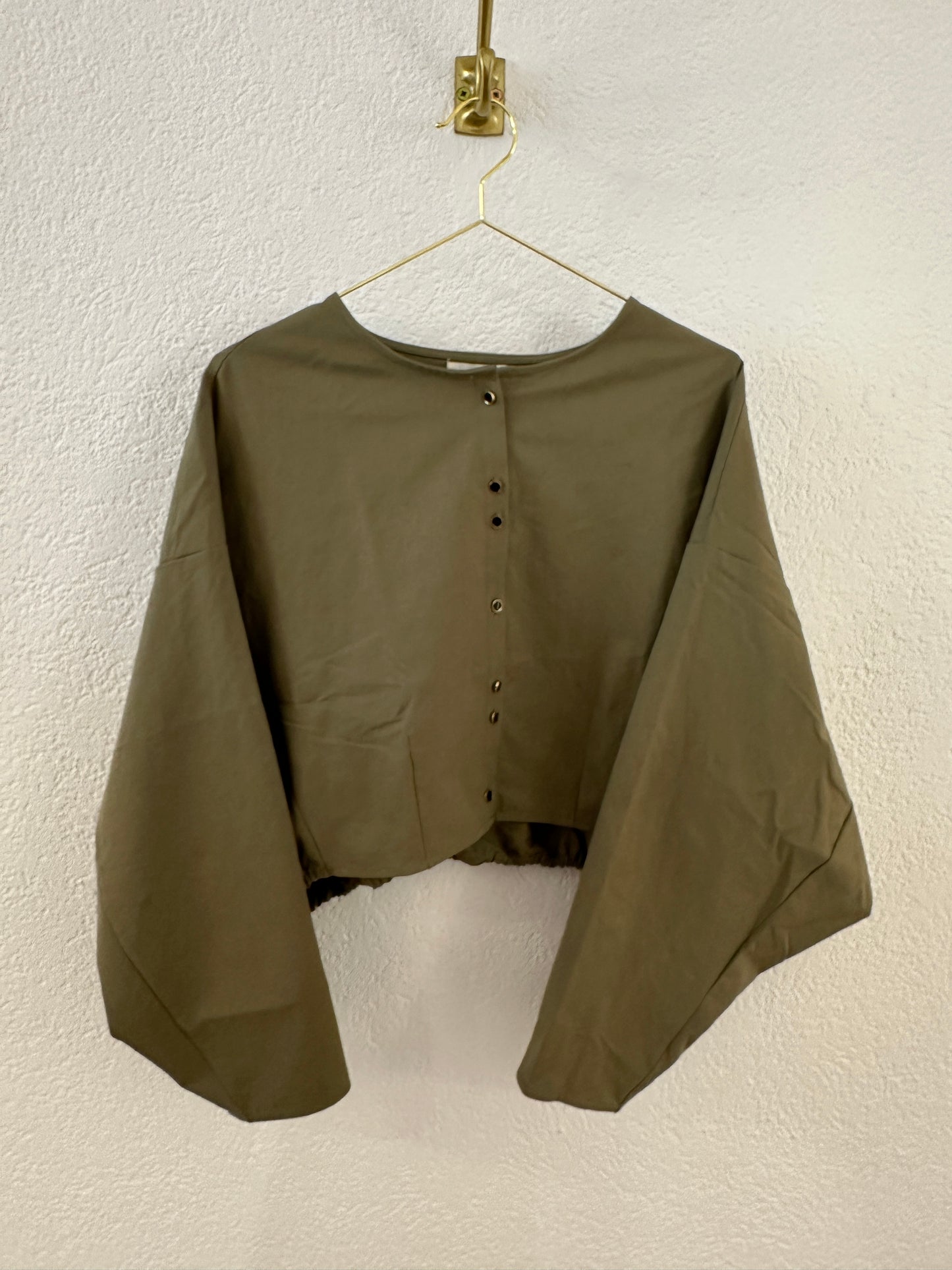 Dünne cropped Jacke