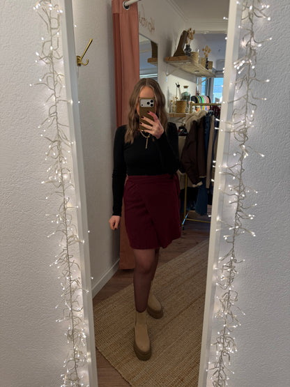 Weicher Wickelrock versch. Farben