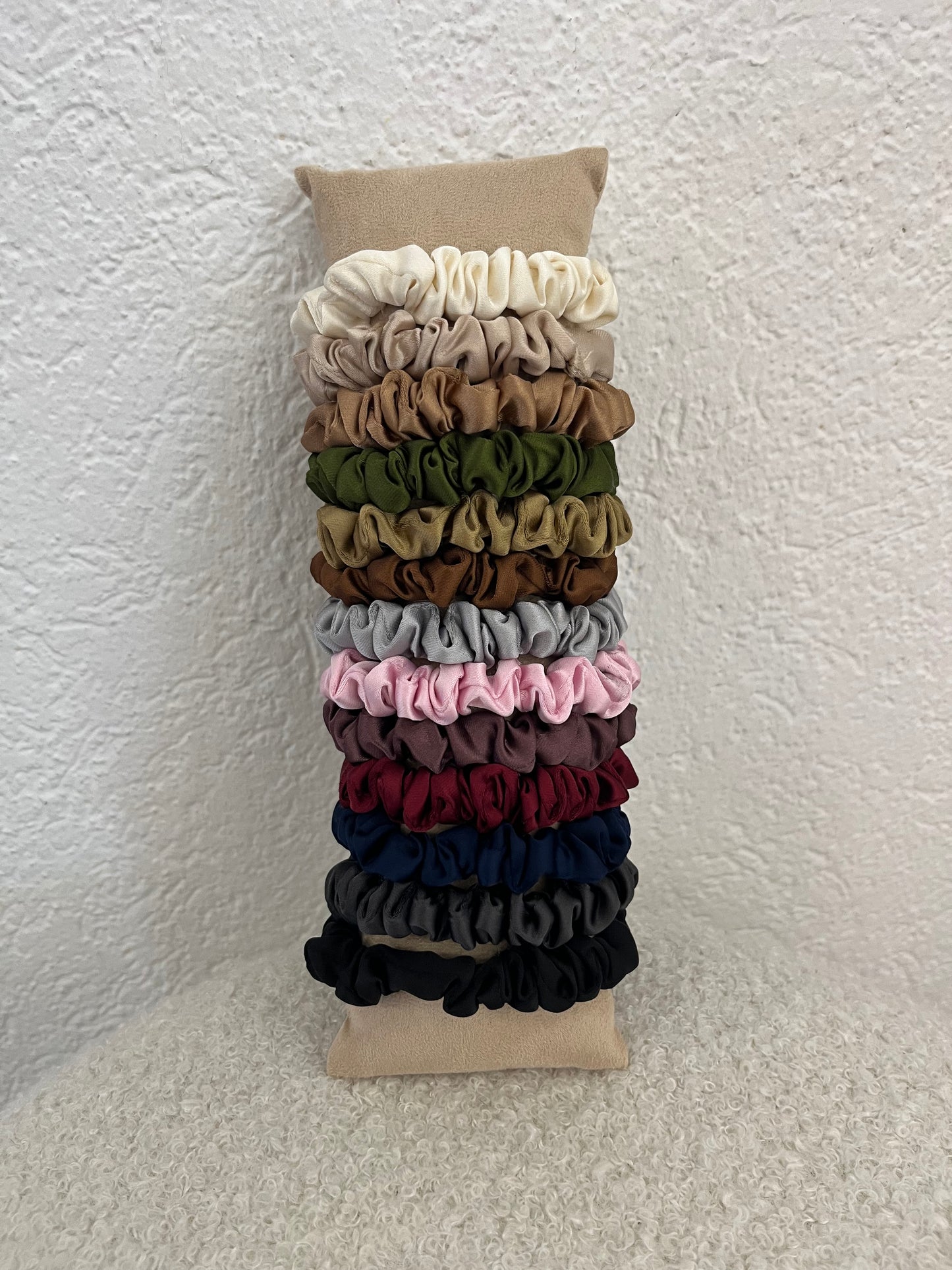 Puffy Seiden Haargummies versch. Farben