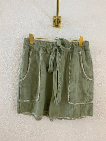 Musselinshorts versch. Farben