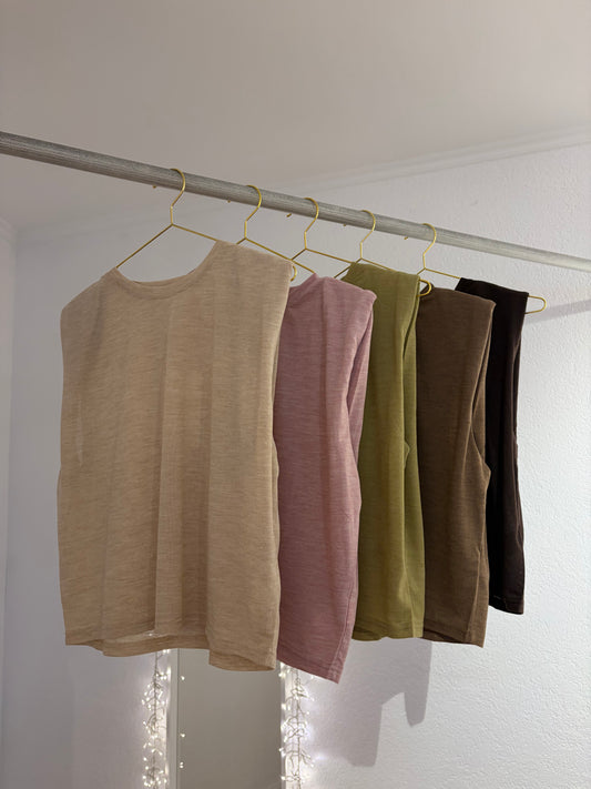 Leichtes Top versch. Farben