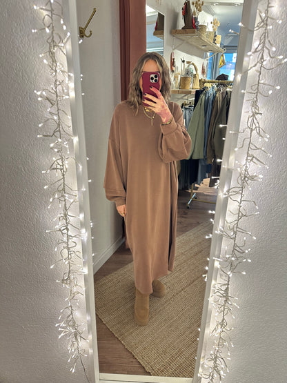 Super weiches Maxi Sweatkleid