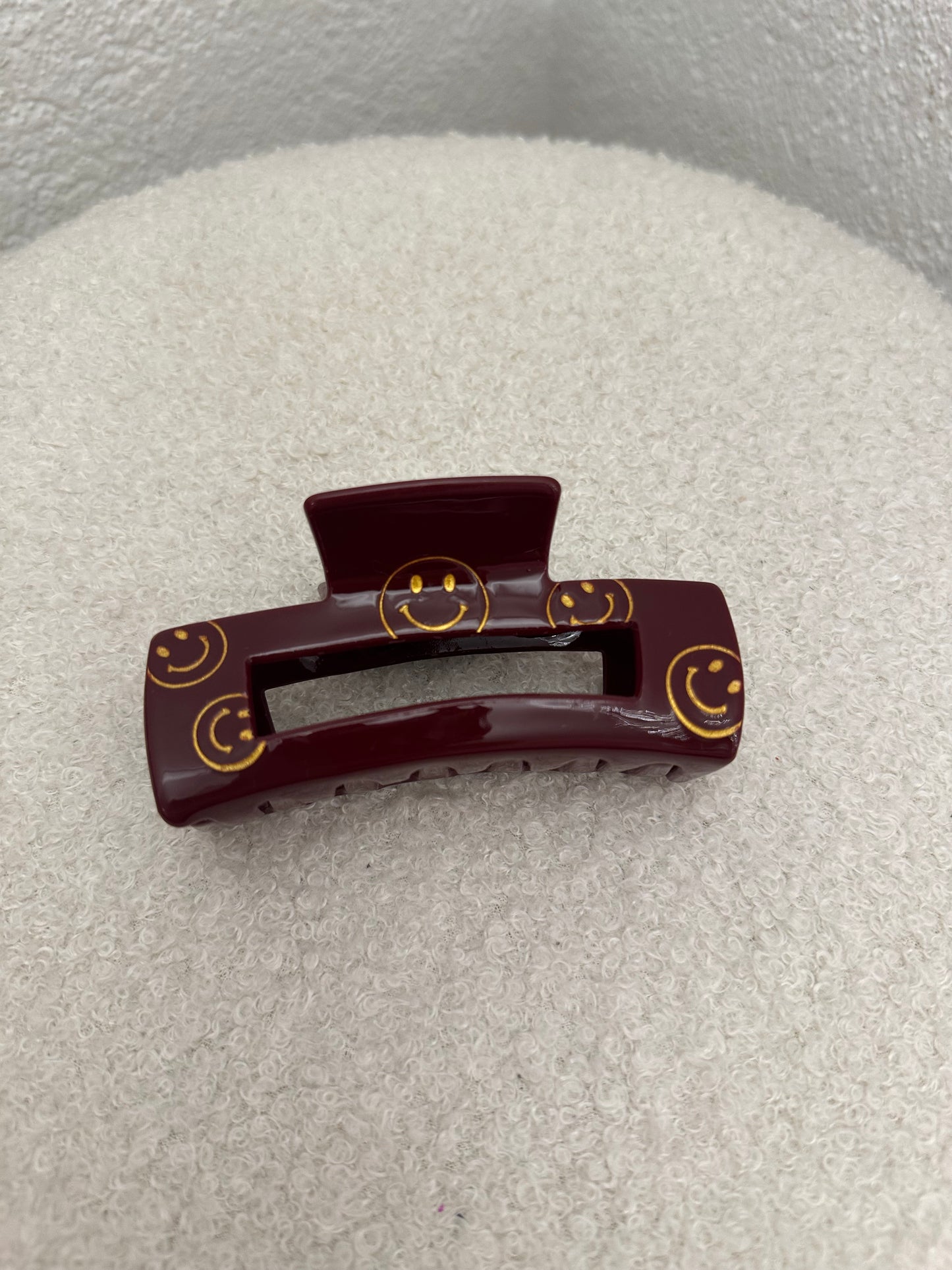 Smiley Haarspangen versch. Farben