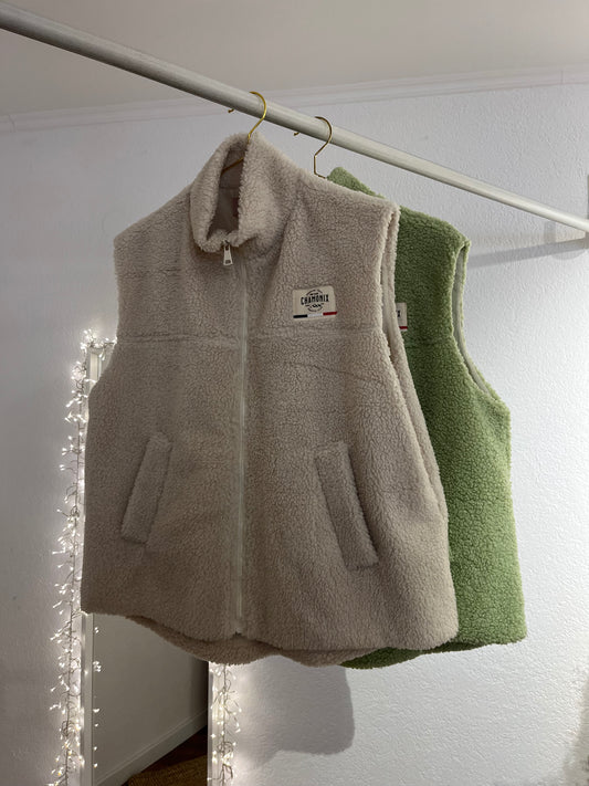 Teddy Weste versch. Farben