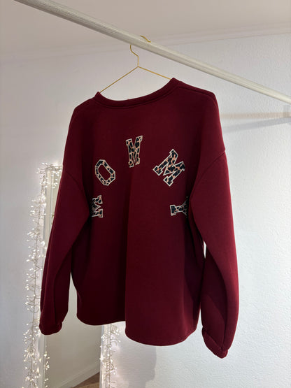 Sweater mit MOMMY Backprint