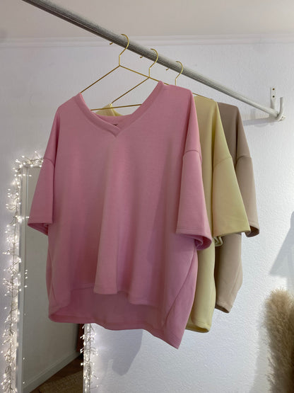 Super weiches Shirt mit V-Ausschnitt