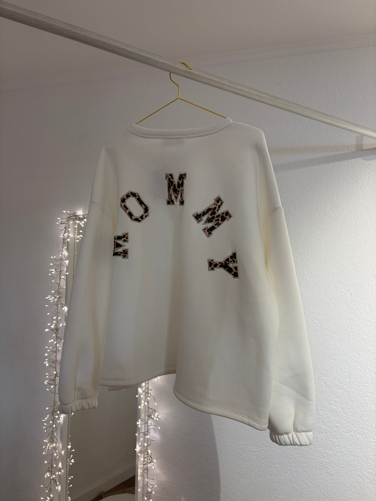 Sweater mit MOMMY Backprint