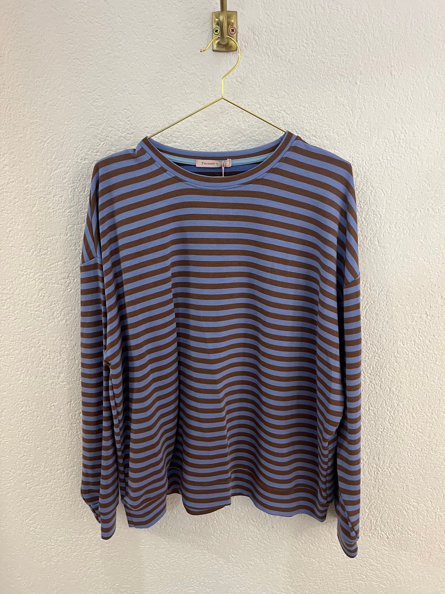 Gestreifte Oversize Shirts versch. Farben