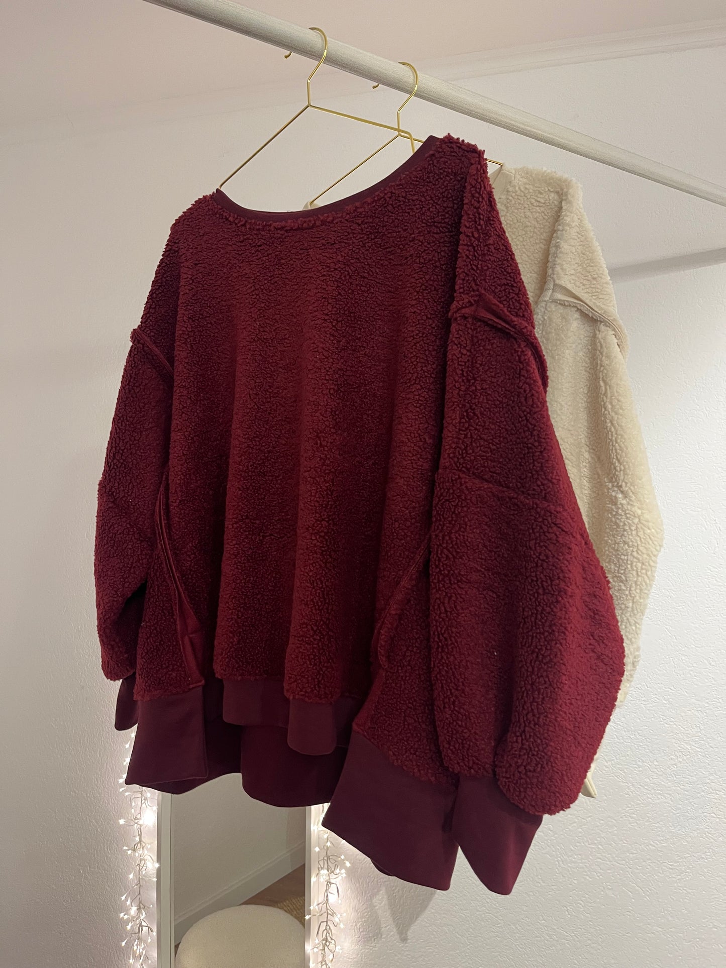 Teddy Sweater versch. Farben