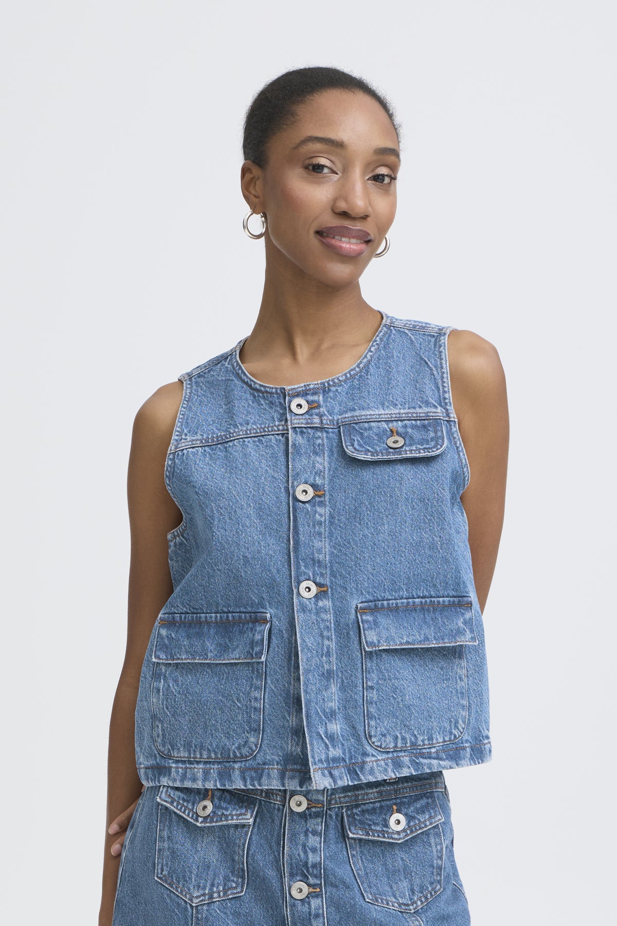 Jeans Weste