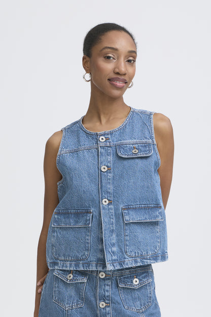 Jeans Weste