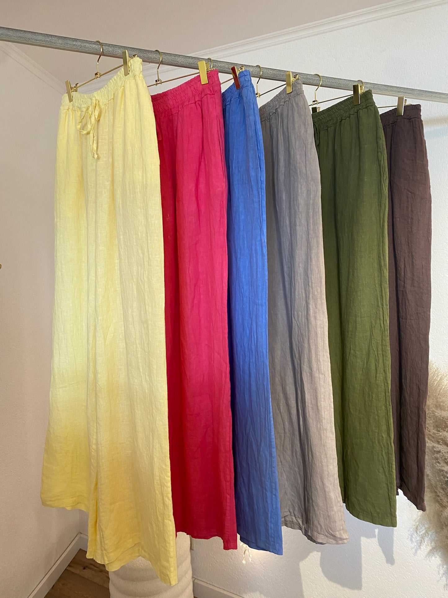 Leinenhose versch. Farben