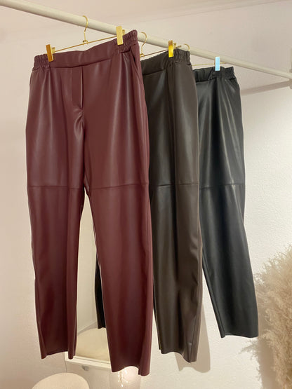 Kunstlederhose versch. Farben
