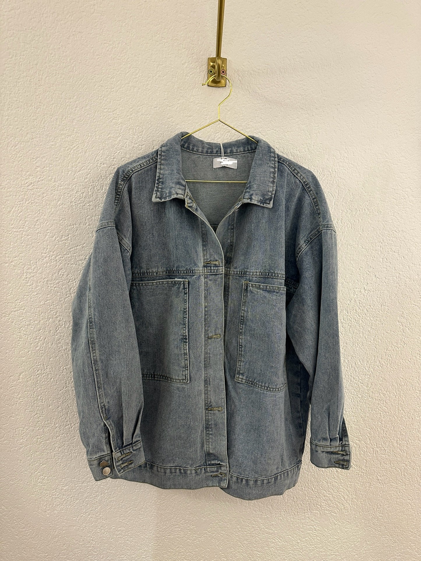 Oversize Jeansjacke