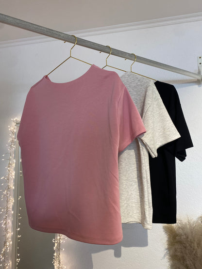 Weiches T-Shirt versch. Farben