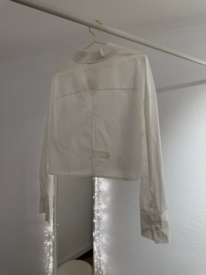 Bluse mit Rückendetail