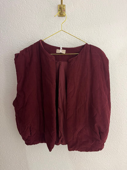 Feine Cordweste versch. Farben