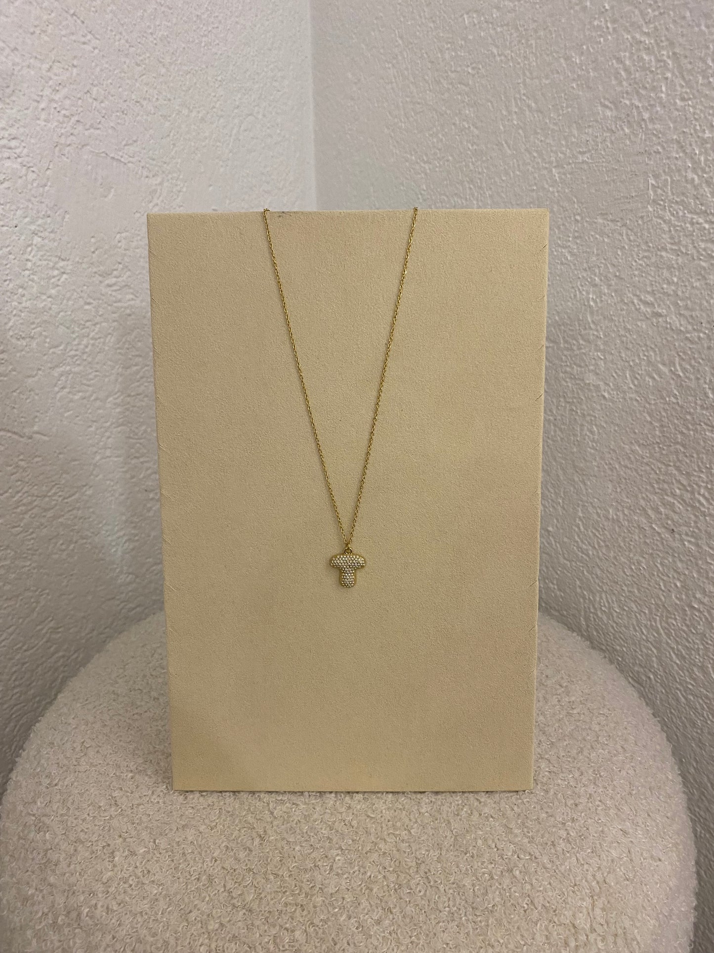 Buchstabenkette mit Glitzer