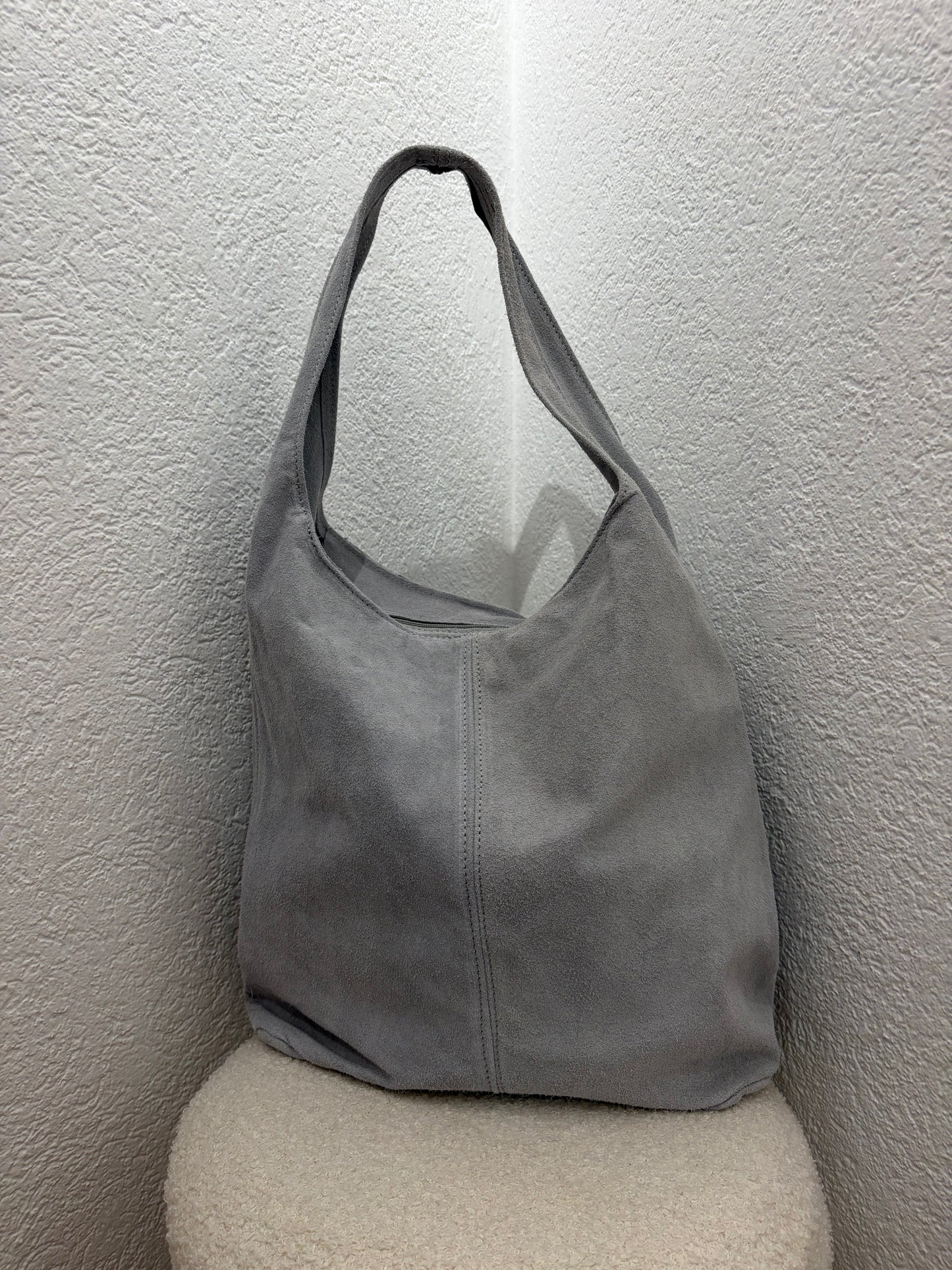 Wildleder Schultertasche