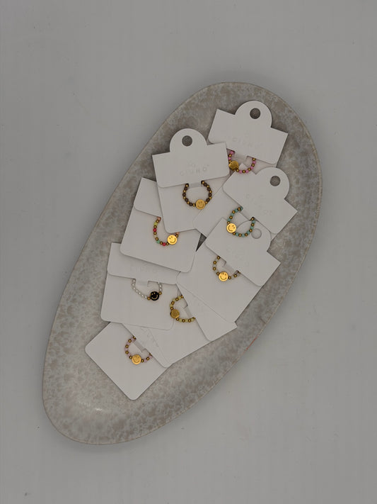 Smiley Ringe elastisch
