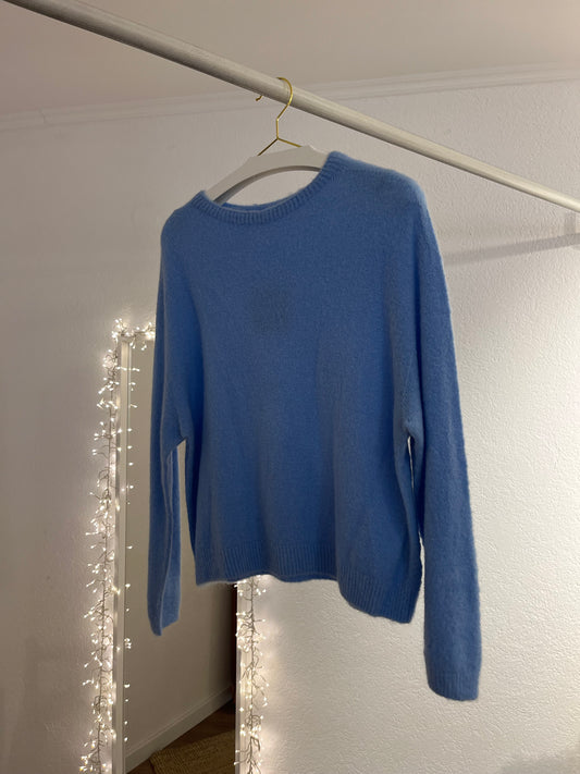 Weicher Pulli mit Rundhalsausschnitt