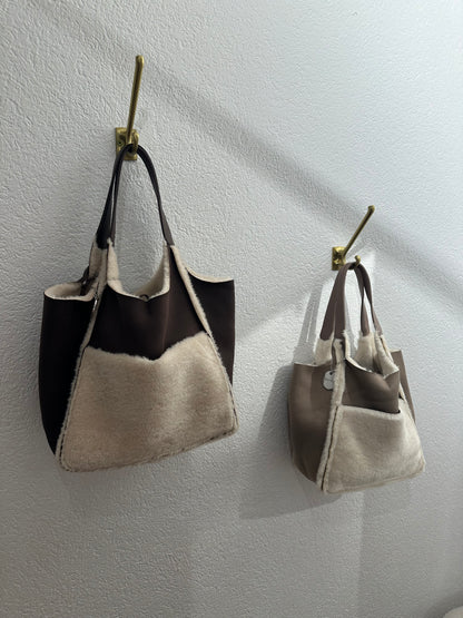 Super weiche Kunstfell Tasche versch. Farben