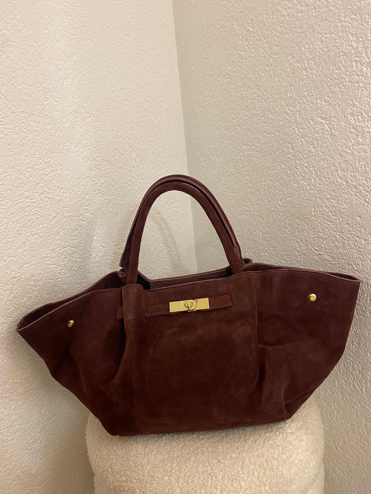 Wildleder Tasche versch. Farben