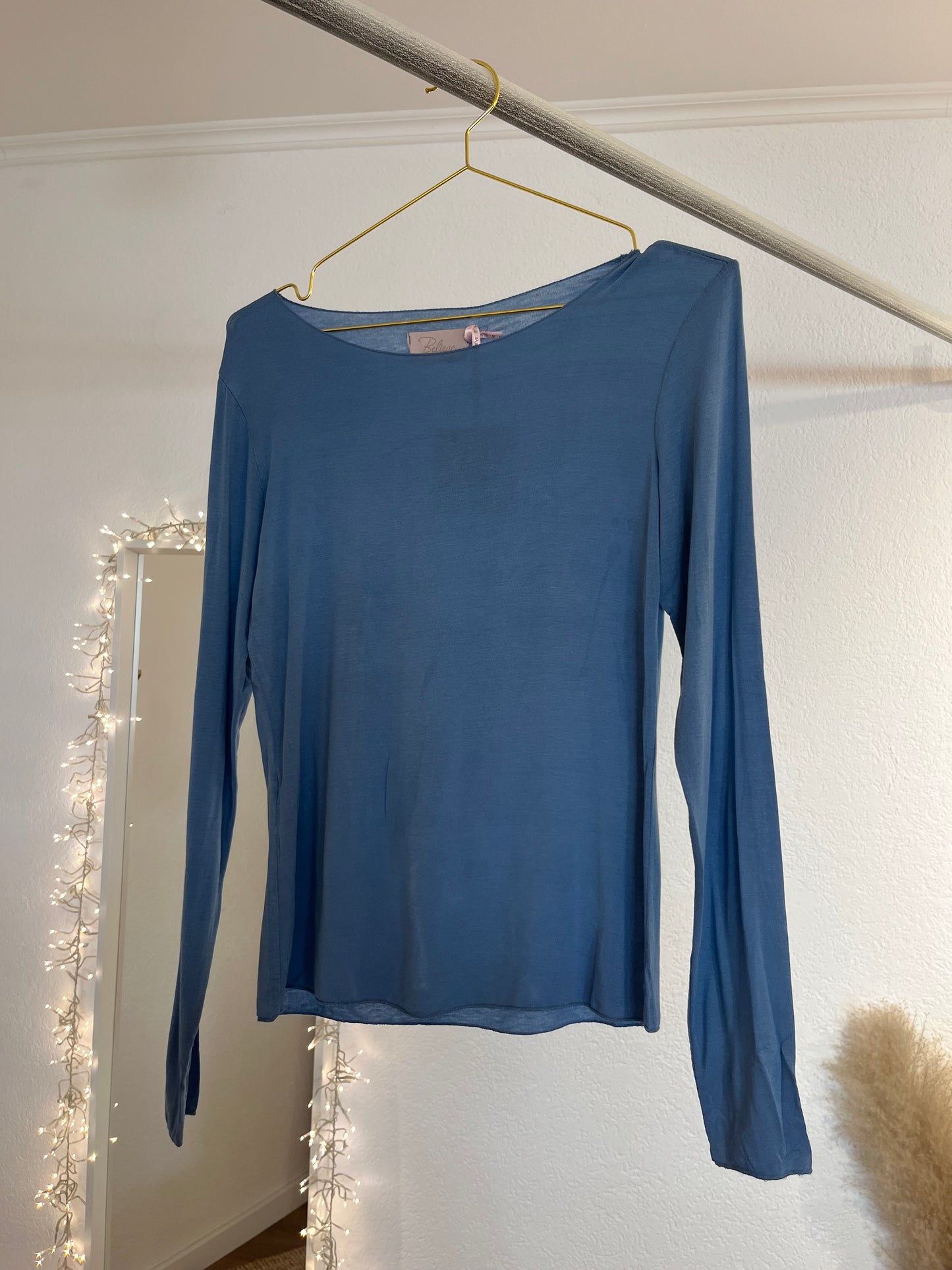Weiches Langarm Shirt versch. Farben
