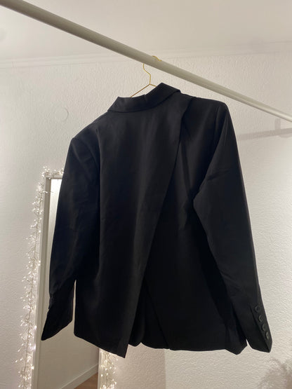 Blazer mit Crossover schnitt