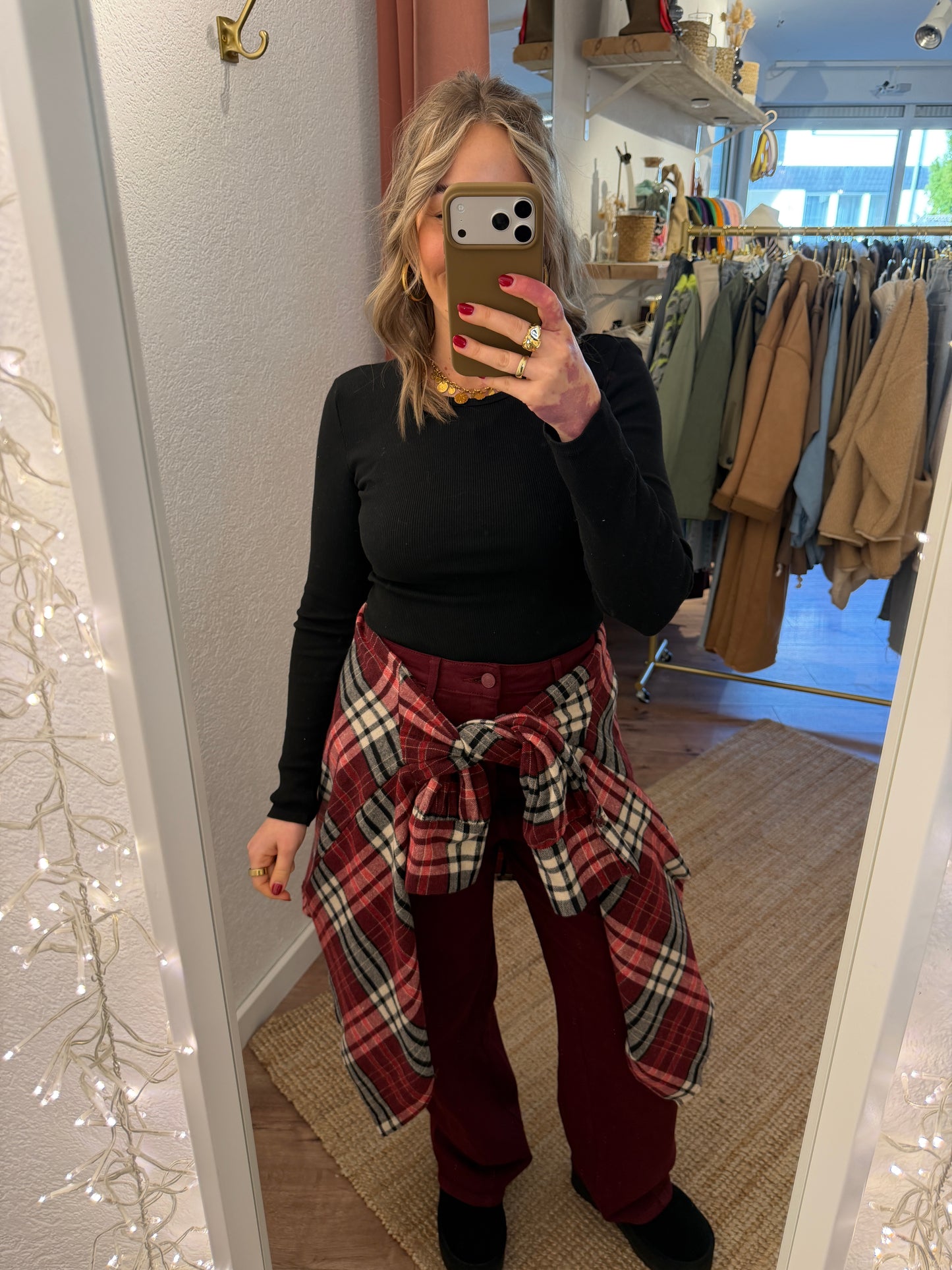 Weiches kariertes Hemd