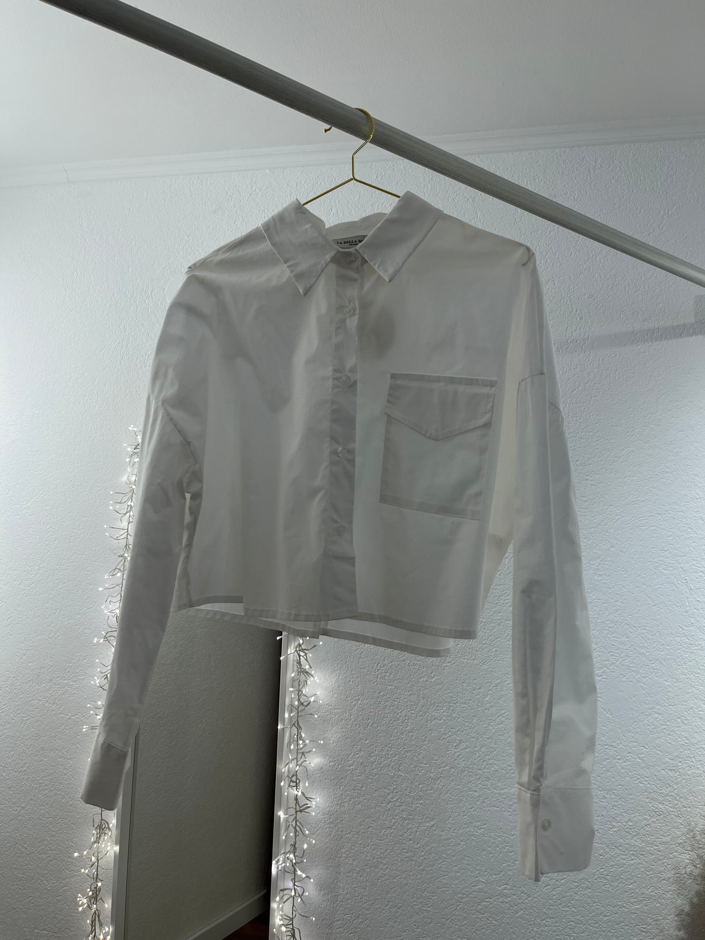 Bluse mit Rückendetail