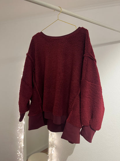 Teddy Sweater versch. Farben