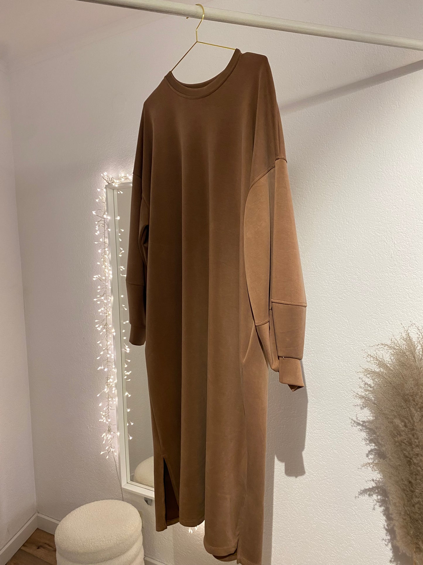 Super weiches Maxi Sweatkleid