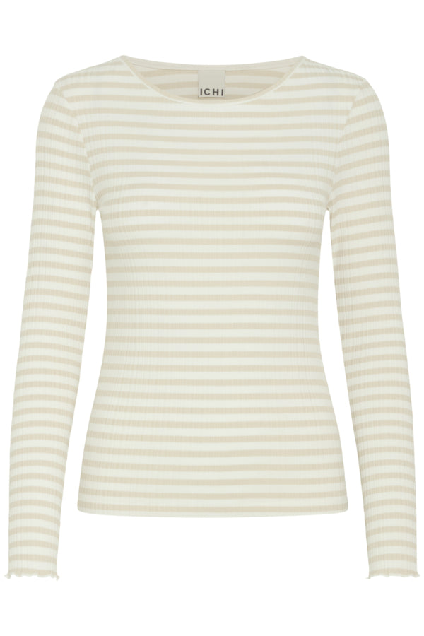 Gestreiftes Langarmshirt