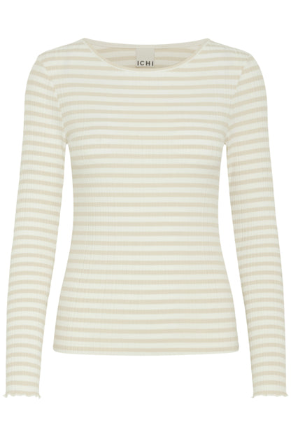 Gestreiftes Langarmshirt