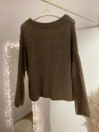Weicher Strickpulli