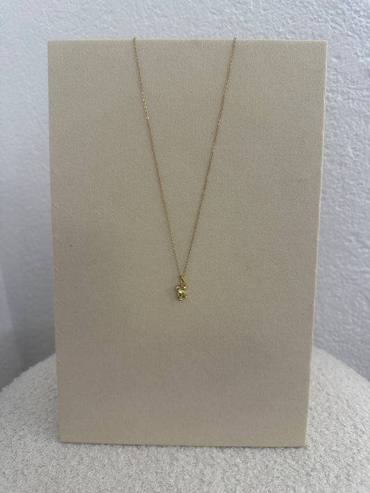 Elefanten Kette vergoldet