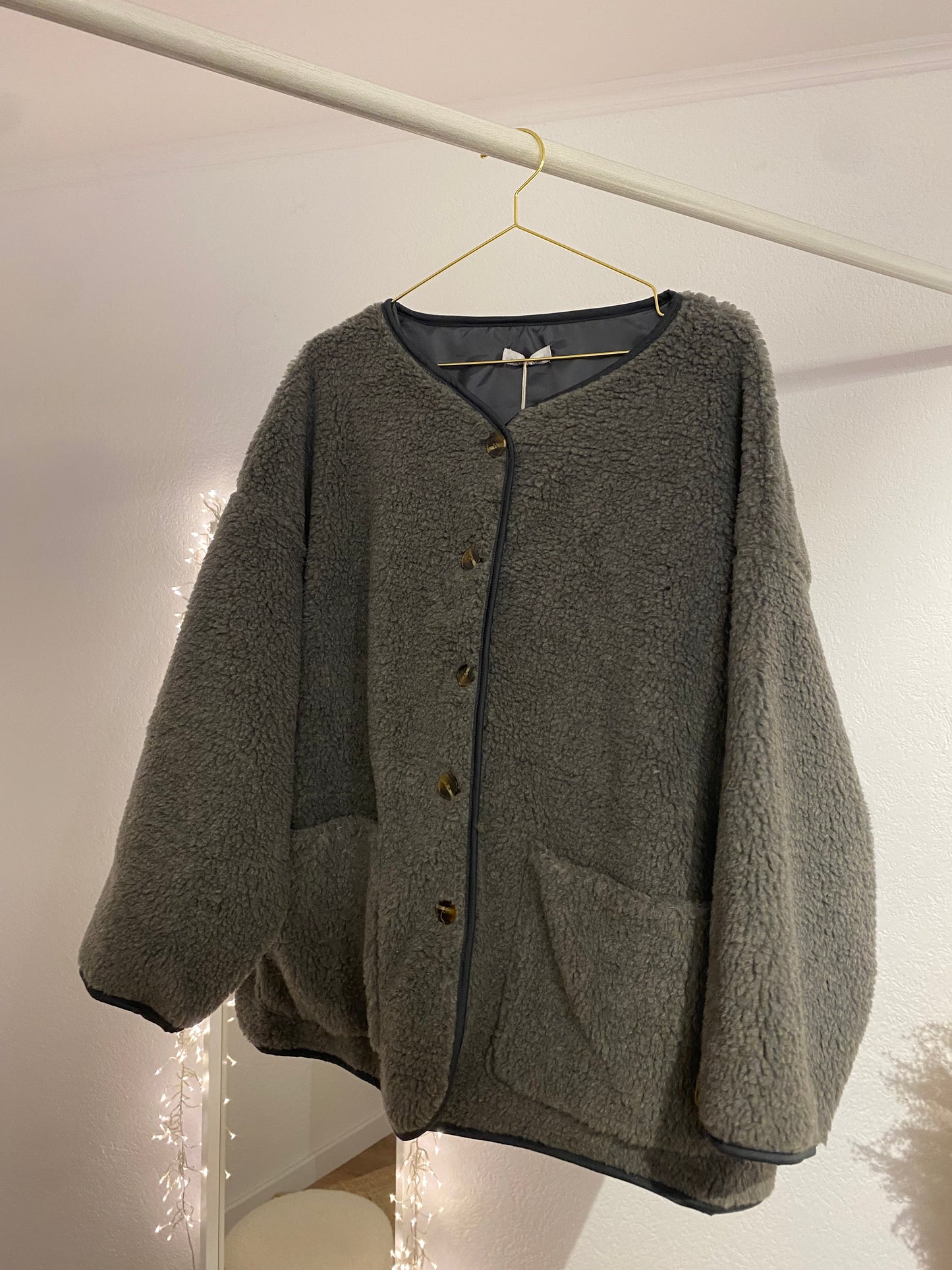 Oversized Teddyjacke