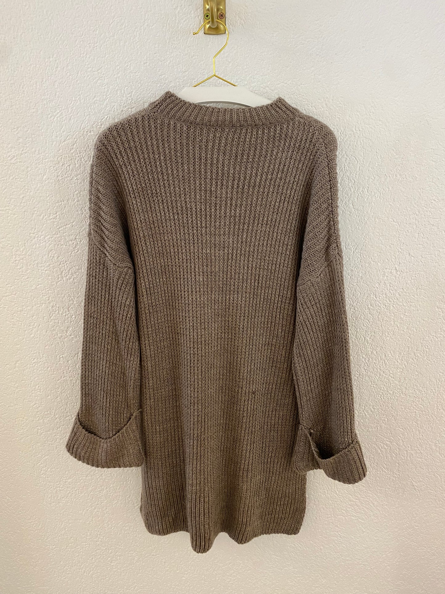 Langer Strickpulli
