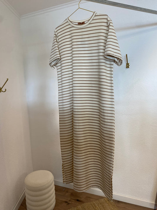 Jersey Kleid gestreift