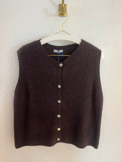 Dünne Strickweste versch. Farben