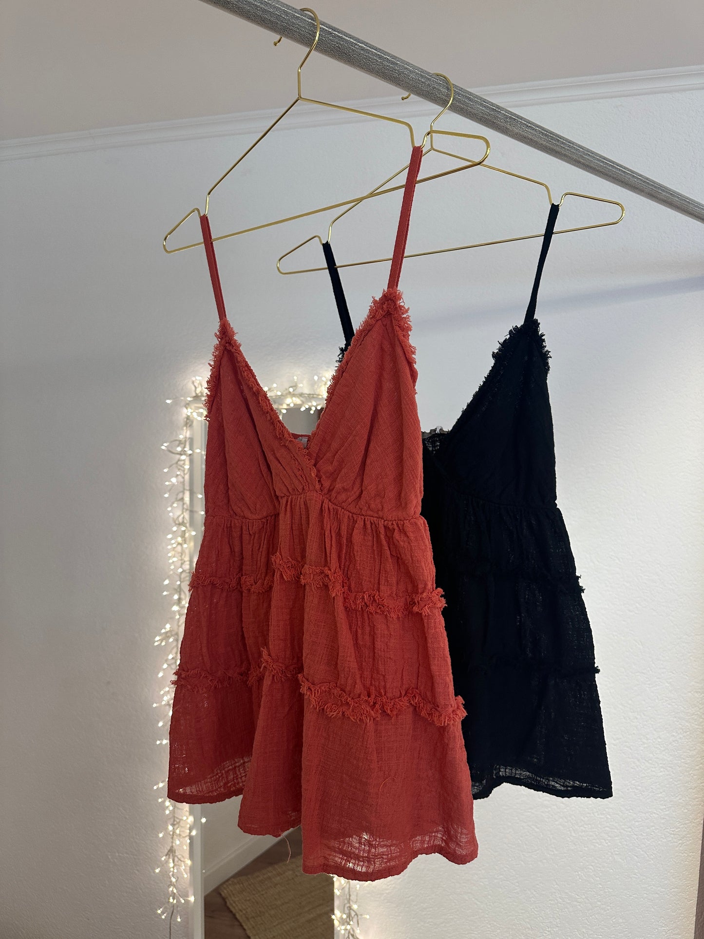 Top mit Fransen versch. Farben