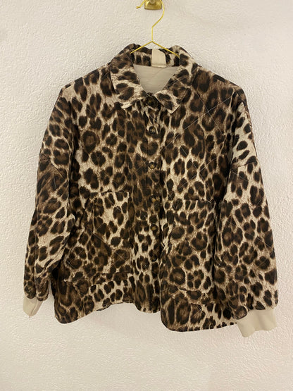 Leicht gesteppte Cordjacke Leo