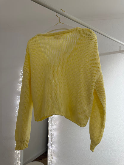 Cardigan mit Schleife