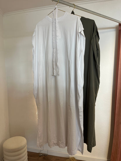 Oversized T-Shirtkleid mit Taschen versch. Farben