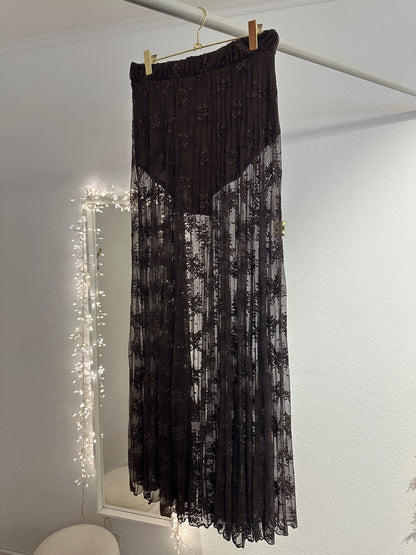 Spitzenrock versch. Farben