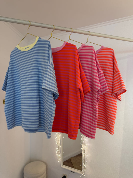 Oversized Streifen Shirt