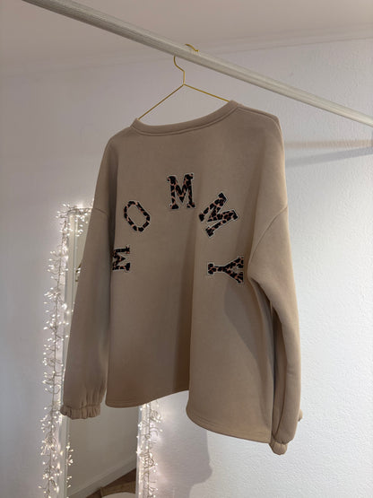 Sweater mit MOMMY Backprint